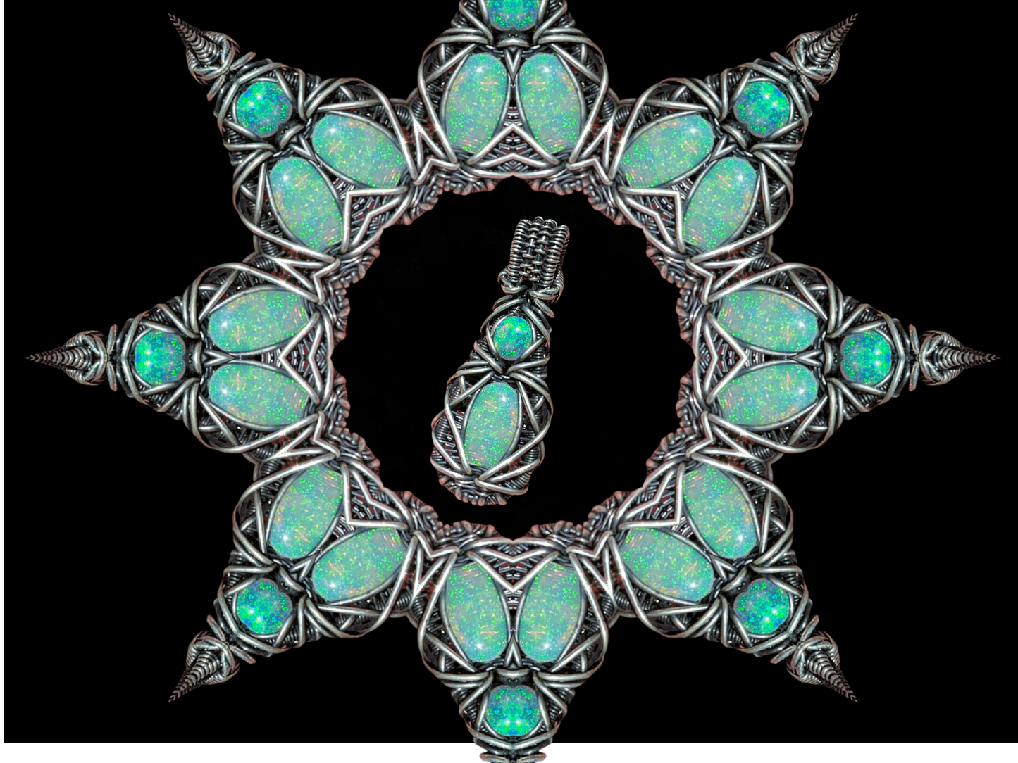 Opal Ring Framed 4x6 Print