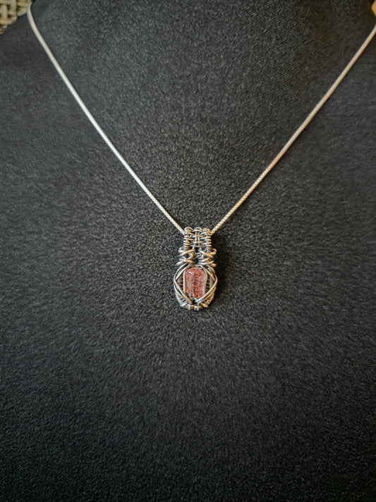 Tumbled Topaz DropWeave