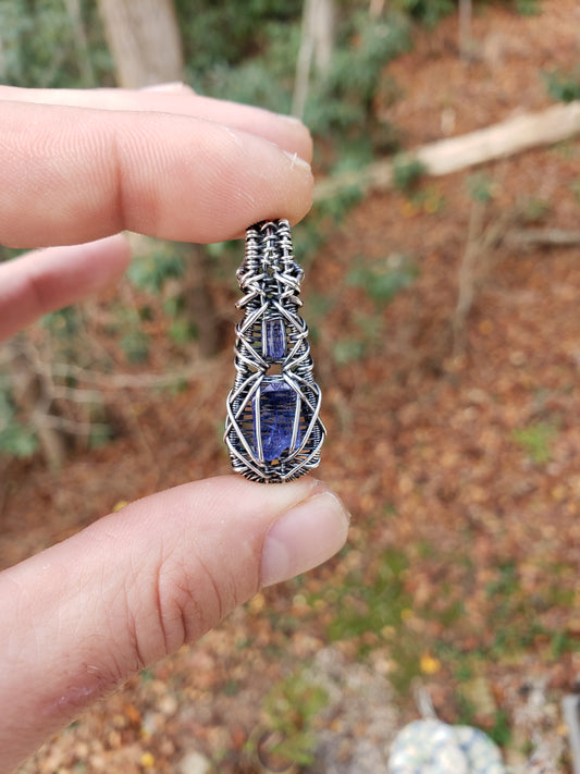 Tanzanite Crystal DropWeave