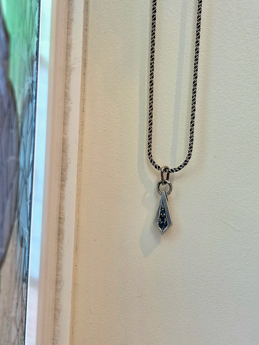 Sapphire Droplette Pendant