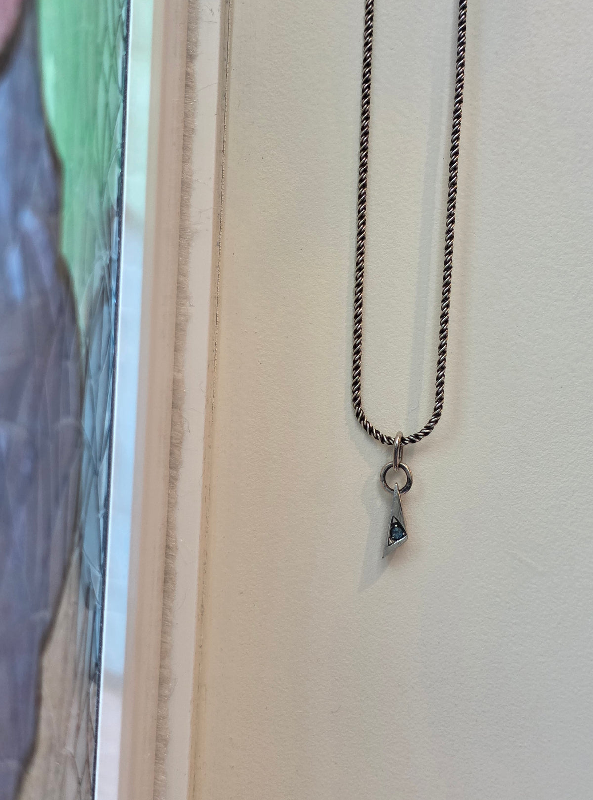 Sapphire Droplette Pendant Single